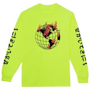 World On Fire Long Sleeve T-shirt